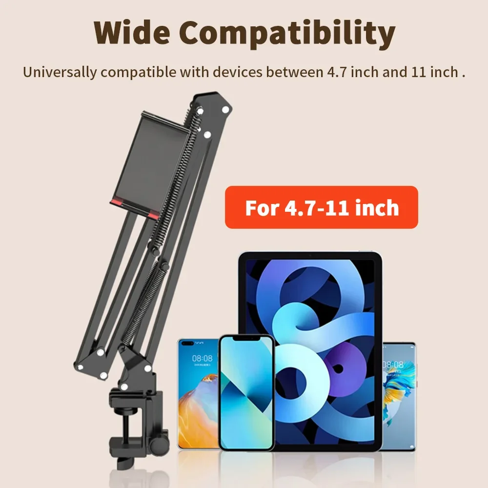 Cheap Tablet Accessories - 90cm Metal Kollu 360 Derece Dönebilen