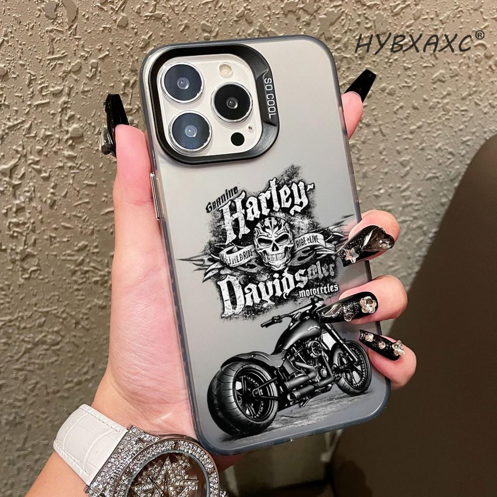 Tablet Accessories Aesthetic - HYBXAXC Gotik H-harley Kafatası Motosiklet Tasarım