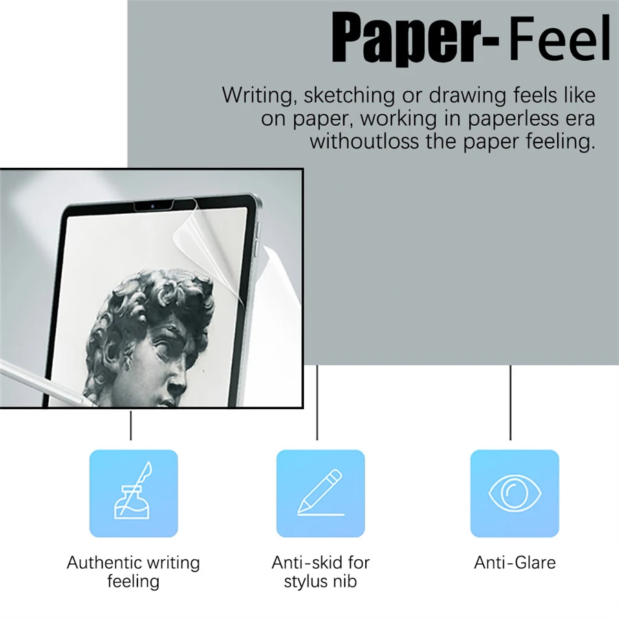 3 Adet Kağıt Hissediyorum Ekra - Cheap Tablet Accessories incelemesi ve fiyatı